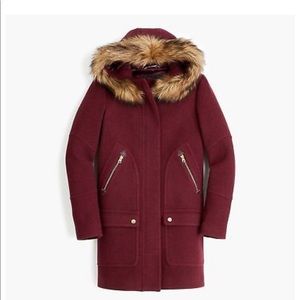 Retail J. Crew Chateau Stadium Cloth Parka
